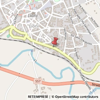 Mappa Via marconi 100, 83047 Lioni, Avellino (Campania)