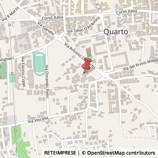 Mappa Via Viticella, 4, 80010 Quarto, Napoli (Campania)