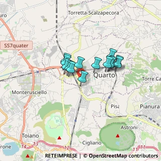 Mappa Via Giovanni Pergolesi, 80078 Pozzuoli NA, Italia (1.24429)
