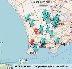 Mappa Via Raffaele Viviani, 80078 Pozzuoli NA, Italia (7.344)
