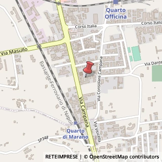 Mappa Via Giovanni Pergolesi, 3, 80010 Quarto, Napoli (Campania)