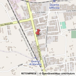Mappa Via Campana, 355, 80010 Quarto, Napoli (Campania)