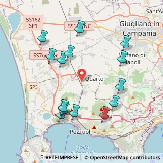 Mappa Via Giambattista Pergolesi, 80010 Quarto NA, Italia (4.658)