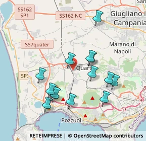 Mappa Via Giambattista Pergolesi, 80010 Quarto NA, Italia (3.91571)