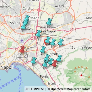 Mappa Via Ovid, 80040 Volla NA, Italia (3.95588)
