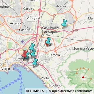 Mappa Via Ovid, 80040 Volla NA, Italia (4.25727)
