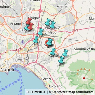 Mappa Via Ovid, 80040 Volla NA, Italia (3.03929)