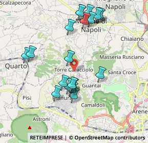 Mappa Via Rocchetti, 80016 Napoli NA, Italia (2.14)