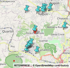 Mappa Via Rocchetti, 80016 Napoli NA, Italia (2.33071)