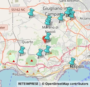 Mappa Via Rocchetti, 80016 Napoli NA, Italia (4.40167)