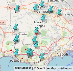 Mappa Via Rocchetti, 80016 Napoli NA, Italia (4.93)