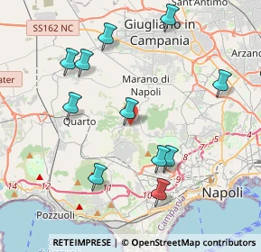 Mappa Via Rocchetti, 80016 Napoli NA, Italia (4.46545)