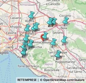 Mappa Via San Domenico, 80049 Somma Vesuviana NA, Italia (7.1115)
