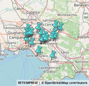 Mappa Via San Domenico, 80049 Somma Vesuviana NA, Italia (9.412)