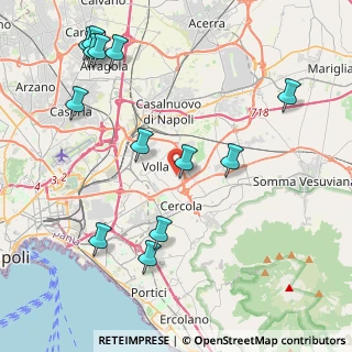 Mappa Viale Mascagni, 80040 Volla NA, Italia (5.37538)