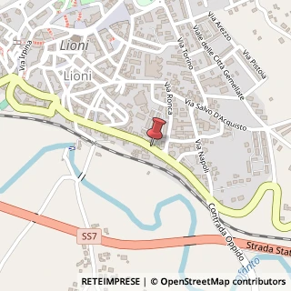 Mappa Via G. Marconi,  104, 83047 Lioni, Avellino (Campania)