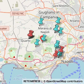 Mappa Via Rocchetti, 80016 Marano di Napoli NA, Italia (3.52368)
