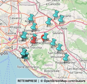 Mappa Via Carmine, 80049 Somma Vesuviana NA, Italia (7.71056)