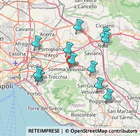 Mappa Via Carmine, 80049 Somma Vesuviana NA, Italia (7.57182)