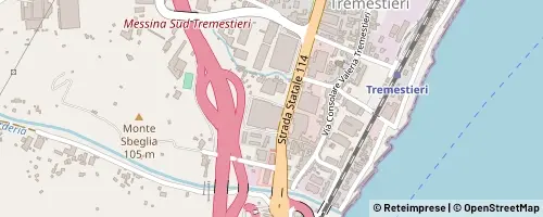 Mappa Messina