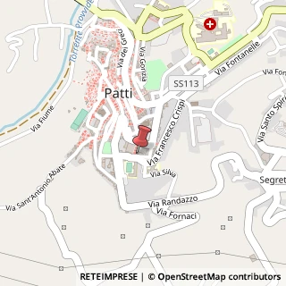 Mappa Via Cesare Battisti, 34, 98066 Patti, Messina (Sicilia)