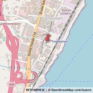 Mappa Via Veglia, Località Tremestieri, 98128 Messina ME, Italia, 98128 Messina, Messina (Sicilia)