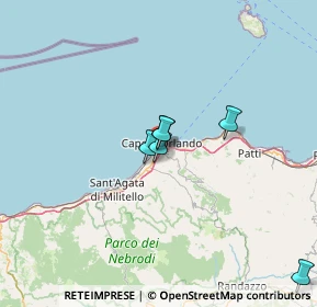 Mappa Via Forno Alto, 98071 Capo d'Orlando ME, Italia (35.49067)