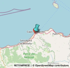 Mappa Via Forno Alto, 98071 Capo d'Orlando ME, Italia (60.41091)