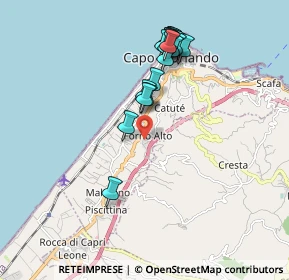 Mappa Via Forno Alto, 98071 Capo d'Orlando ME, Italia (2.0215)