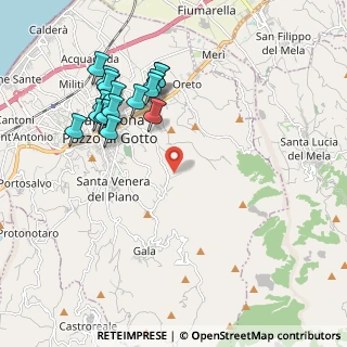 Mappa Stretto I Cannistrà, 98051 Barcellona Pozzo di Gotto ME, Italia (2.36111)