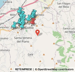 Mappa Stretto I Cannistrà, 98051 Barcellona Pozzo di Gotto ME, Italia (2.36111)