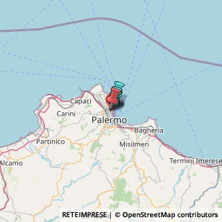 Mappa Via dei Cantieri, 90142 Palermo PA, Italia (28.6875)