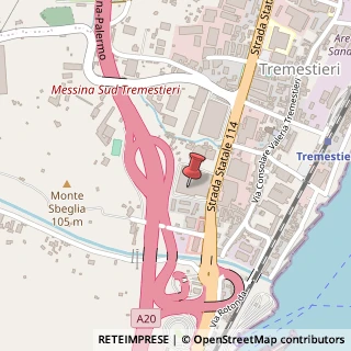 Mappa Strada Statale, 114, 98128 Messina, Messina (Sicilia)