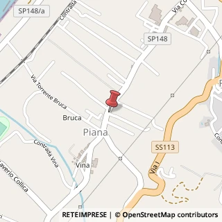 Mappa Via Consolare Antica, 544, 98071 Capo d'Orlando, Messina (Sicilia)