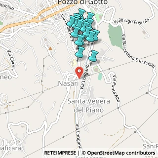 Mappa Via Nasari, 98051 Barcellona Pozzo di Gotto ME, Italia (0.6105)
