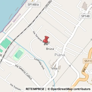 Mappa Via Torrente Bruca, 74, 98071 Capo d'Orlando, Messina (Sicilia)