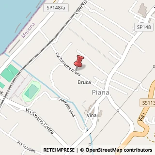 Mappa Via Torrente Bruca, 83, 98071 Capo d'Orlando, Messina (Sicilia)