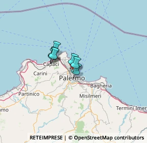 Mappa Via Venanzio Marvuglia, 90142 Palermo PA, Italia (41.44824)