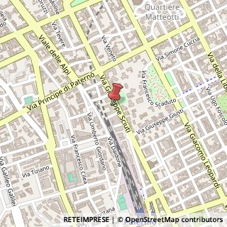 Mappa Via G. Sciuti, 124, 90144 Palermo, Palermo (Sicilia)