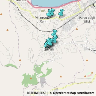 Mappa Via Guglielmo Marconi, 90044 Carini PA, Italia (1.02917)