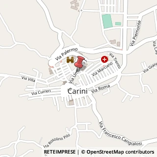 Mappa Corso Umberto I, 47, 90044 Carini, Palermo (Sicilia)
