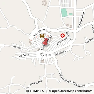 Mappa Corso Umberto I, 52/54, 90044 Carini, Palermo (Sicilia)
