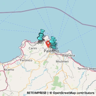Mappa Via Sacra, 90145 Palermo PA, Italia (42.8265)