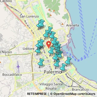 Mappa Via Piersanti Mattarella, 90141 Palermo, Italia (1.41842)