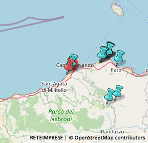 Mappa Contrada Caria Ferro, 98074 Naso ME, Italia (13.70385)