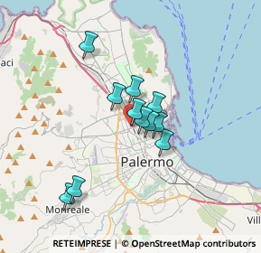 Mappa Via Giacomo Puccini, 90144 Palermo PA, Italia (2.76091)
