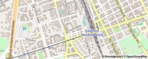 Mappa Palerme