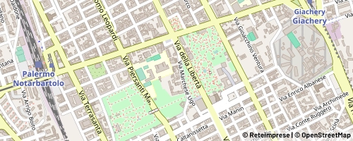 Mappa Palermo
