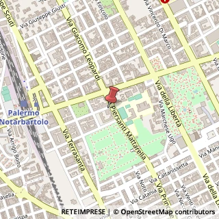 Mappa Via Domenico Costantino, 2a, 90141 Palermo, Palermo (Sicilia)