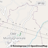 Karte Montagnareale